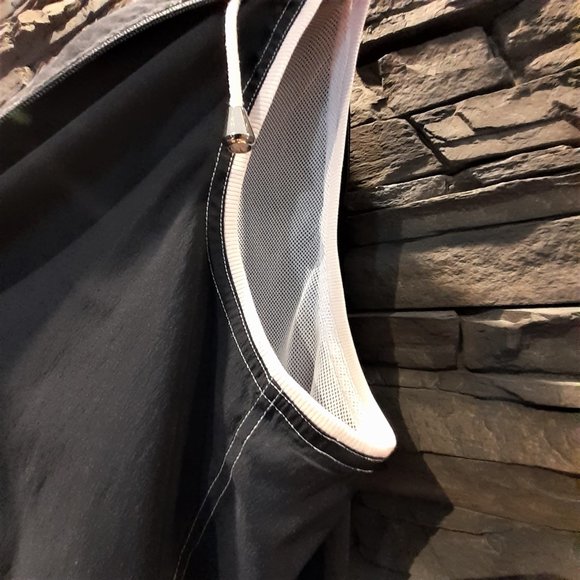 FALL NAUTICAL VEST - ALIA SPORT Sleeveless Jacket  Hoodie Navy Blue zip Size L - Picture 5 of 10